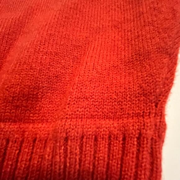 Moth Sweater Size XS Cabin Balloon Sleeve Burnt Orange Oversized Anthropologie - Picture 8 of 14